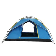 خيمة أوتوماتيكية سعة 4 أشخاص مارلز (أزرق، 2.10 × 2.40 × 1.30 متر)