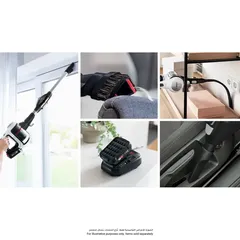 مكنسة كهربائية لاسلكية قابلة للشحن بوش ليمتد 6 موديل BCS712GB (18 فولت)