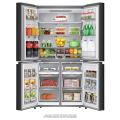 Hisense Freestanding French Door Refrigerator, RQ5G728NAB (728 L)