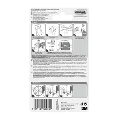 3M Command General Purpose Adhesive Strips Pack (Small, 16 Pc.)