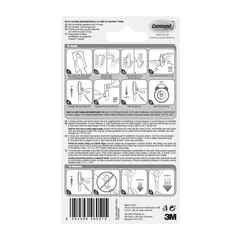 3M Command General Purpose Adhesive Strips Pack (Large, 8 Pc.)