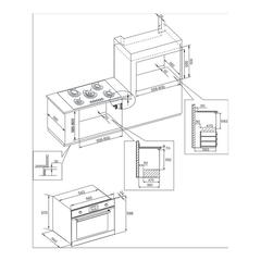 La Modano Built-In Electric Oven, LMBO603ES (64 L)