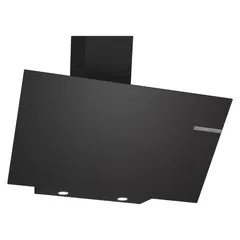 Bosch Series 4 Wall-Mounted Inclined Chimney Hood, DWK96PJ60M (Black, 41.4 x 89.6 x 40 cm)