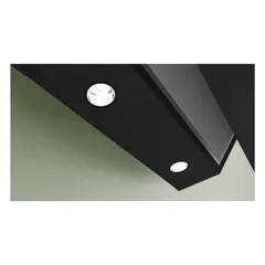 Bosch Series 4 Wall-Mounted Inclined Chimney Hood, DWK96PJ60M (Black, 41.4 x 89.6 x 40 cm)