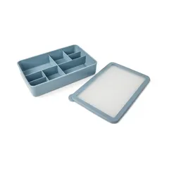 Core Kitchen 8-Compartments Food Container (Cloudy Gray)