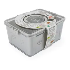 Core Kitchen 4-Compartments Draining Container (Moonstone)