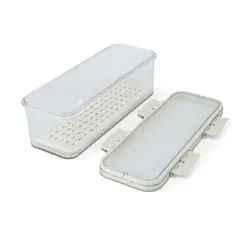 Core Kitchen Crisper Storage Bin (Snowdrop, 2.8 L)