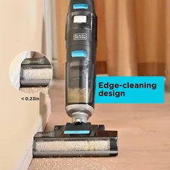 Black+Decker Cordless Wet & Dry Upright Vacuum Mop, VW252BR-B5 (650 ml, ‎25.2 V)