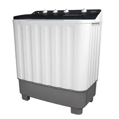 Hitachi Freestanding 12 Kg Top Loading Twin Tub Semi-Automatic Washing Machine, LTT 12JWT MRG (1350 RPM)