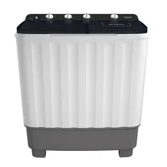 Hitachi Freestanding 12 Kg Top Loading Twin Tub Semi-Automatic Washing Machine, LTT 12JWT MRG (1350 RPM)