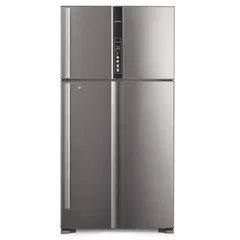 Hitachi Top Mount Refrigerator W/Dual Fan Cooling, RV990PUK1BSL (990 L, Silver)