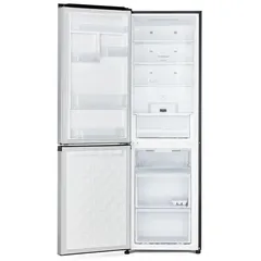 Hitachi Bottom Freezer Refrigerator, RBG410PUK6X4GBK (410 L, Glass Black)