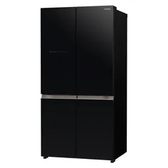 Hitachi Freestanding French Door Bottom Freezer Refrigerator, RWB720VUK04GBK (720 L)