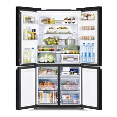 Hitachi Freestanding French Door Bottom Freezer Refrigerator, RWB720VUK04GBK (720 L)