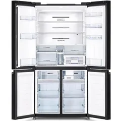Hitachi Freestanding French Door Bottom Freezer Refrigerator, RWB720VUK04GBK (720 L)