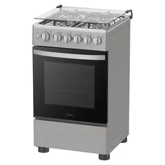 Midea Freestanding 4-Burner Full Gas Cooker W/Oven, MFO-MG20TESS-FFD (50 x 55 cm)