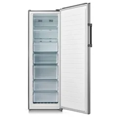 Midea Freestanding Upright Freezer, MDRU333FEE46 (330 L, Silver)