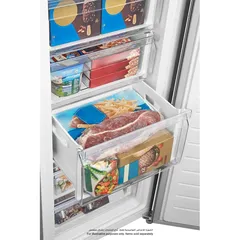 Midea Freestanding Upright Freezer, MDRU333FEE46 (330 L, Silver)