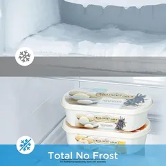 Midea Freestanding Upright Freezer, MDRU333FEE46 (330 L, Silver)