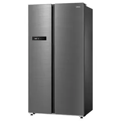 Midea Freestanding Side by Side Refrigerator, MDRS791MIE46AE (791 L, Silver)
