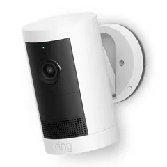 Ring Outdoor Camera Plus 2K Battery-Operated (White, B0D4RJVJ21)