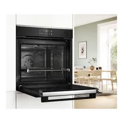 Bosch Series 4 Built-In Oven W/Air Fry & Steam Function, HRG272EB3M (71 L)