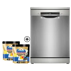 Bosch Series 4 Freestanding Dishwasher, SMS4HMI25M (14 Place Setting)