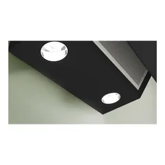 Bosch Series 2 Wall-Mounted Chimney Hood, DWK64PJ60M (Black, 34 x 59.6 x 40 cm