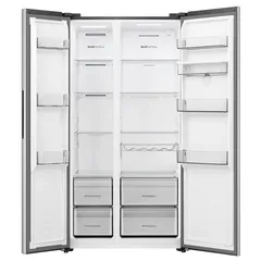 Hisense Freestanding Side-By-Side Refrigerator, RS3P725NMI (550 L)