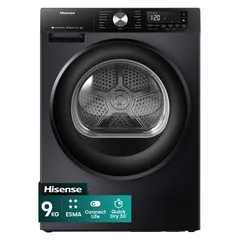 Hisense Freestanding 9 Kg Front Load Heat Pump Dryer, DH3S902BT