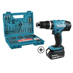 Makita Lithum-Ion Cordless Driver Drill Kit, DHP453RFE-Combo (18 V)