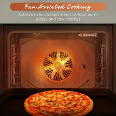 Ariston 4-Zone Freestanding Electric Ceramic Cooker W/Oven, ARR6EV520205XME (60 x 60 x 85 cm)