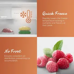 Ariston Freestanding Top Mount Refrigerator, ART70F1452XME (Grey, 530 L)