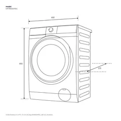 Electrolux Ultimate Care 300 Freestanding Washer Dryer, EWW8024P3SC (8 Kg Wash, 5 K Dry, 1200 rpm)