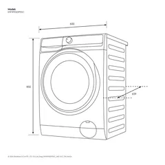 Electrolux Ultimate Care 500 Freestanding Washer Dryer, EWW9023P5SC (9 Kg Wash, 6 K Dry, 1200 rpm)