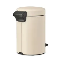 Brabntia Newicon Stainless Steel Lid Pedal Bin (23.5 x16.8 x 26.4 cm, 3 L, Beig)