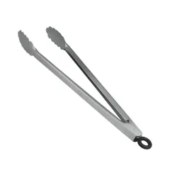 Metaltex Stainless Steel Multi Purpose Kitchen Tong (35 cm, Silver)