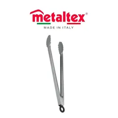 Metaltex Stainless Steel Multi Purpose Kitchen Tong (35 cm, Silver)