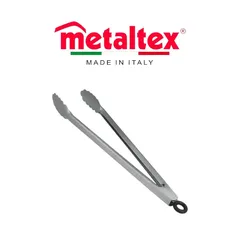 Metaltex Stainless Steel Multi Purpose Kitchen Tong (35 cm, Silver)