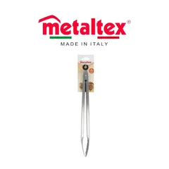 Metaltex Stainless Steel Multi Purpose Kitchen Tong (35 cm, Silver)