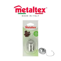Metaltex Stainless Steel Tea Infuser (4 x 5.4 cm, Silver)
