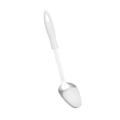 Metaltex Kristall Stainless Steel Serving Spoon (32 cm, White)