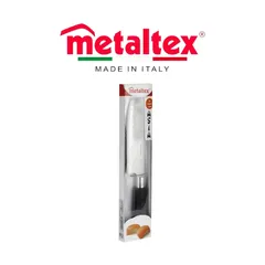 Metaltex Stainless Steel Chef's Knife (29 cm, Black & Silver)