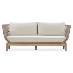 Agesta 4-Seater Acacia Wood Outdoor Sofa Set (185 x 81 x 70 cm)