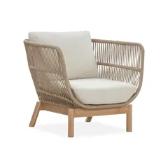 Agesta 4-Seater Acacia Wood Outdoor Sofa Set (185 x 81 x 70 cm)