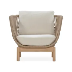 Agesta 4-Seater Acacia Wood Outdoor Sofa Set (185 x 81 x 70 cm)