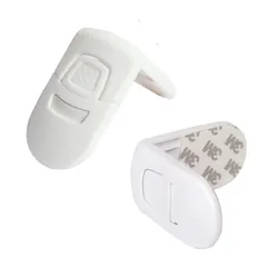 Nurtur Hidden ABS Child Safety Drawer Lock (7.5 x 7.5 x 4 cm)