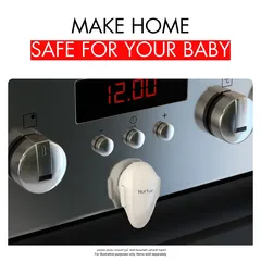 Nurtur Child Safety Oven Door Lock (5 x 2.5 x 7.7 cm)