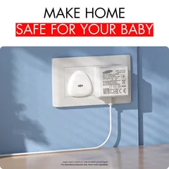 Nurtur UK Type Child Safety Socket Covers Pack (4.5 x 4.5 x 2.5 cm, 6 Pc.)