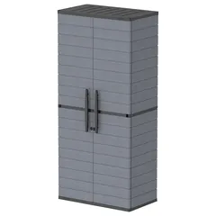 خزانة عمودية طويلة كوزموبلاست (81 × 47 × 178، رمادي)